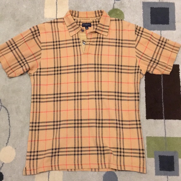 Burberry Other - Burberry Golf all plaid polo. Men’s small